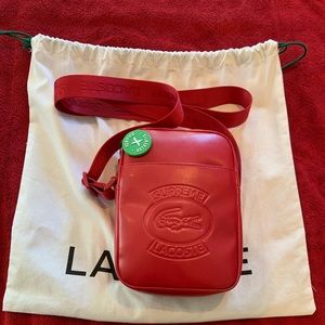 Supreme x Lacoste messenger bag